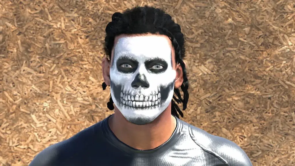 NBA 2K24 Halloween face paint