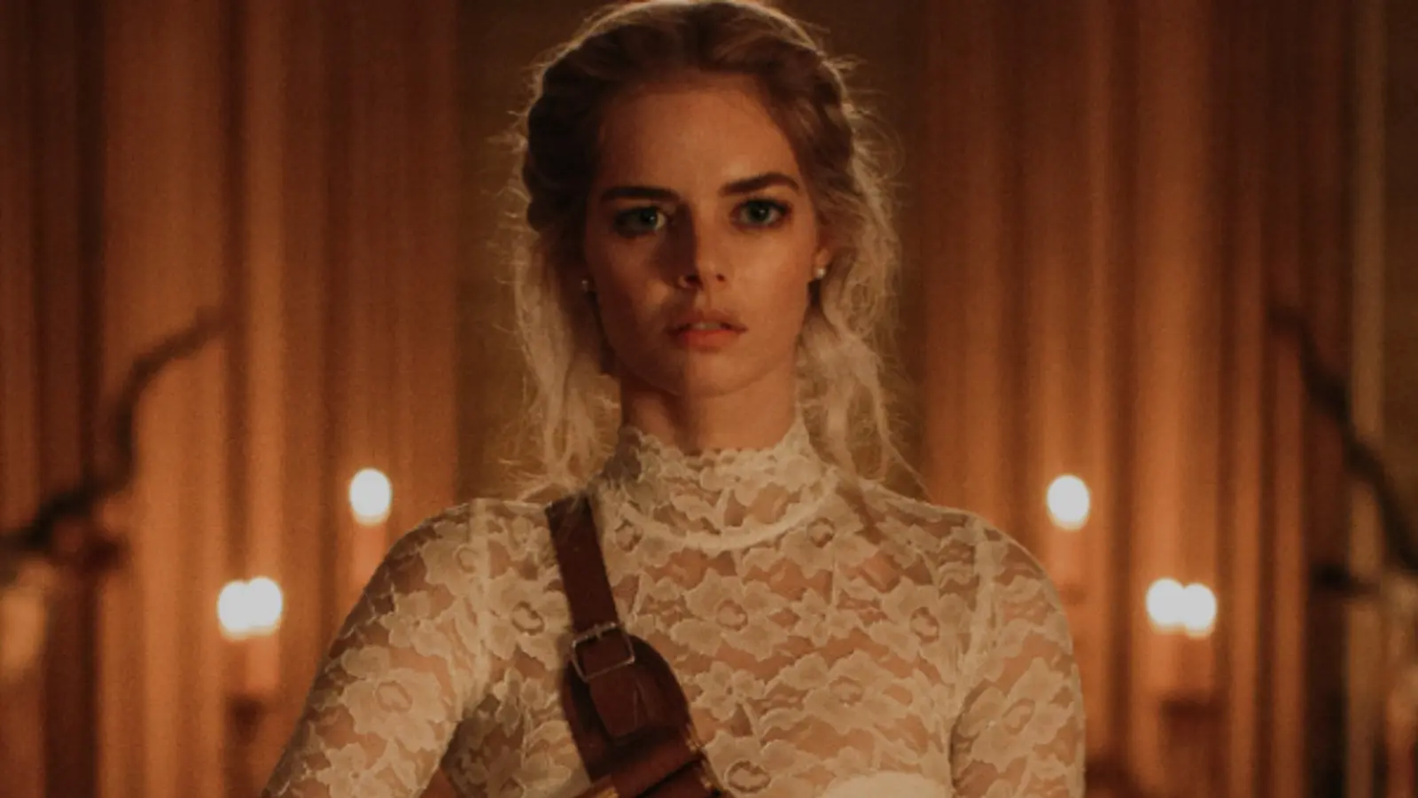 Samara Weaving as Grace Le Domas in Ready or Not