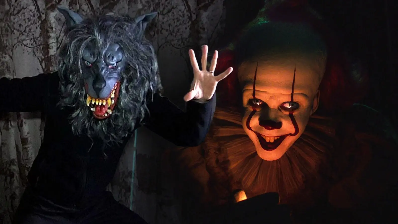 Peachfuzz in Creep and Pennywise in It Chapter 2