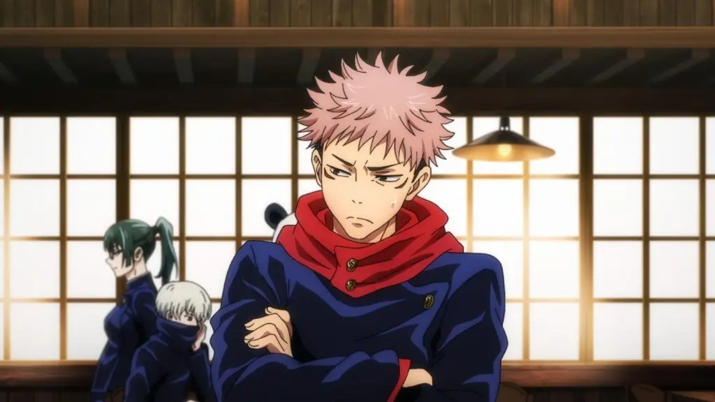 Yuri Itadori, the main character of Jujutsu Kaisen