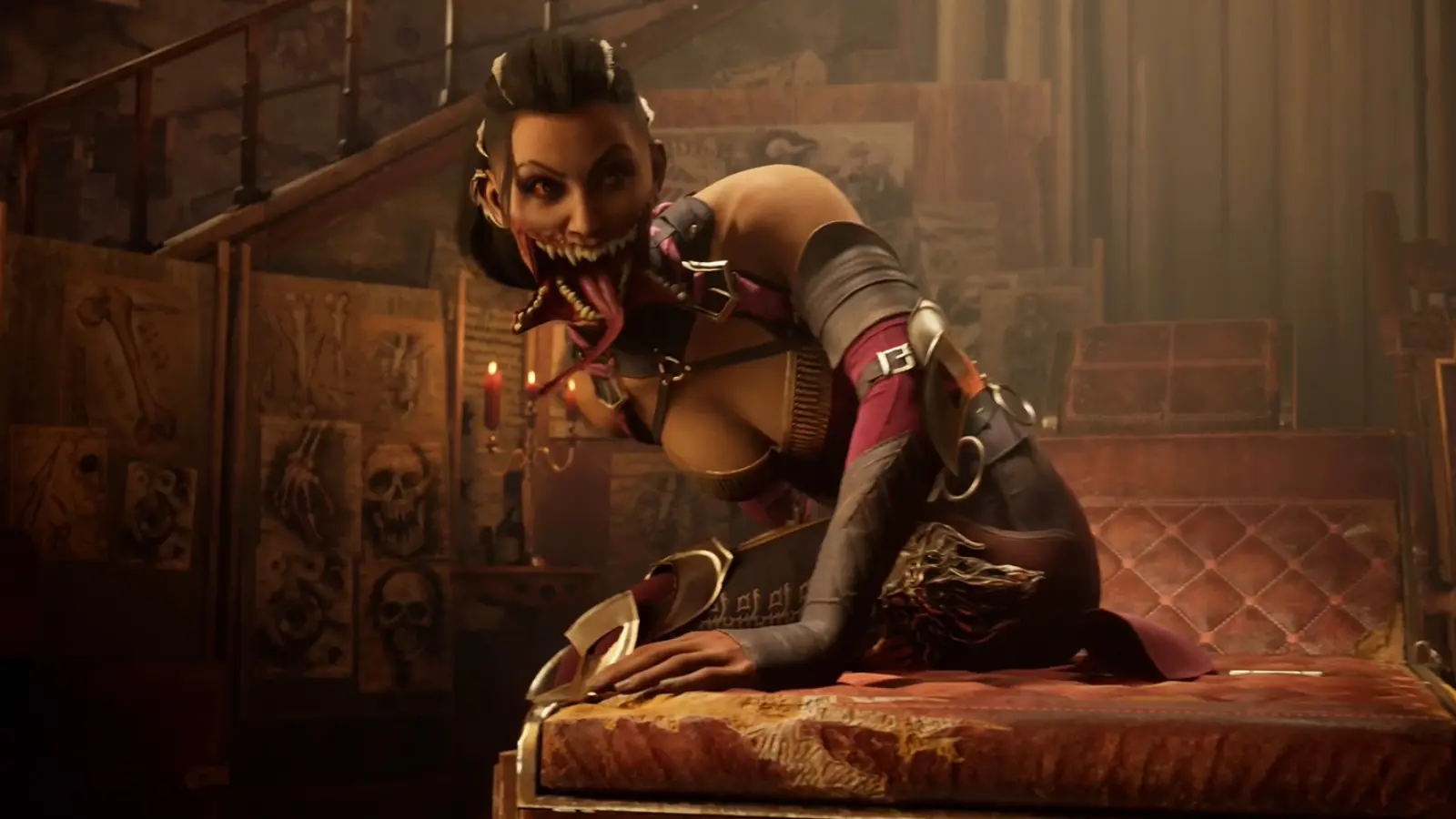 Mileena's transformation in Mortal Kombat 1