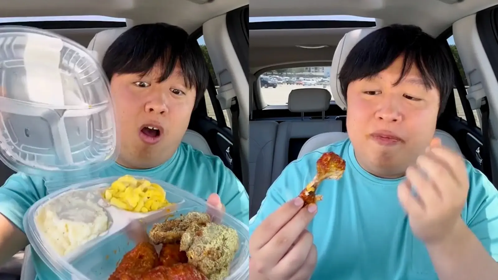 Popular TikToker Wayne Dang raves over Walmart's wings.