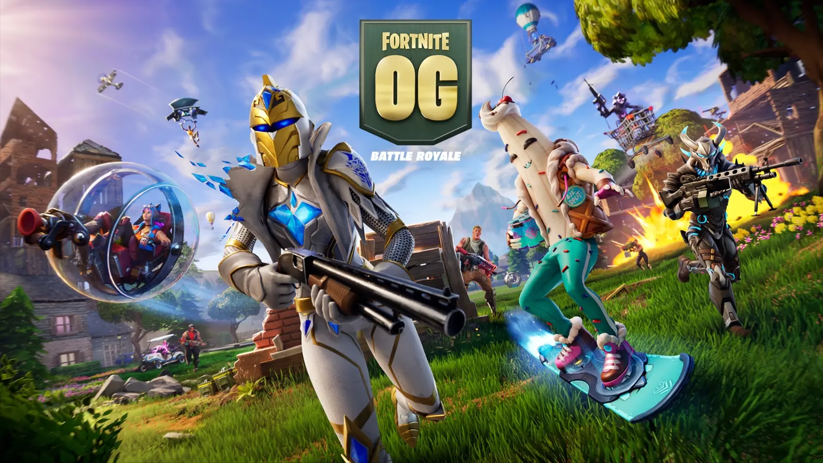 Fortnite OG Battle Royale Key Art