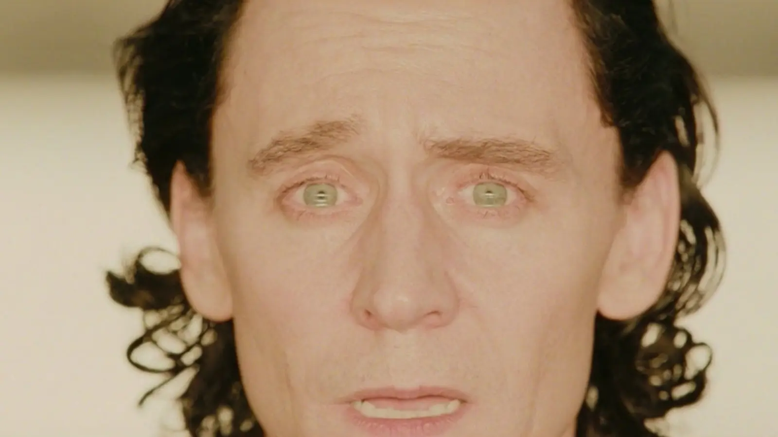 A close up of Tom Hiddleston as Loki