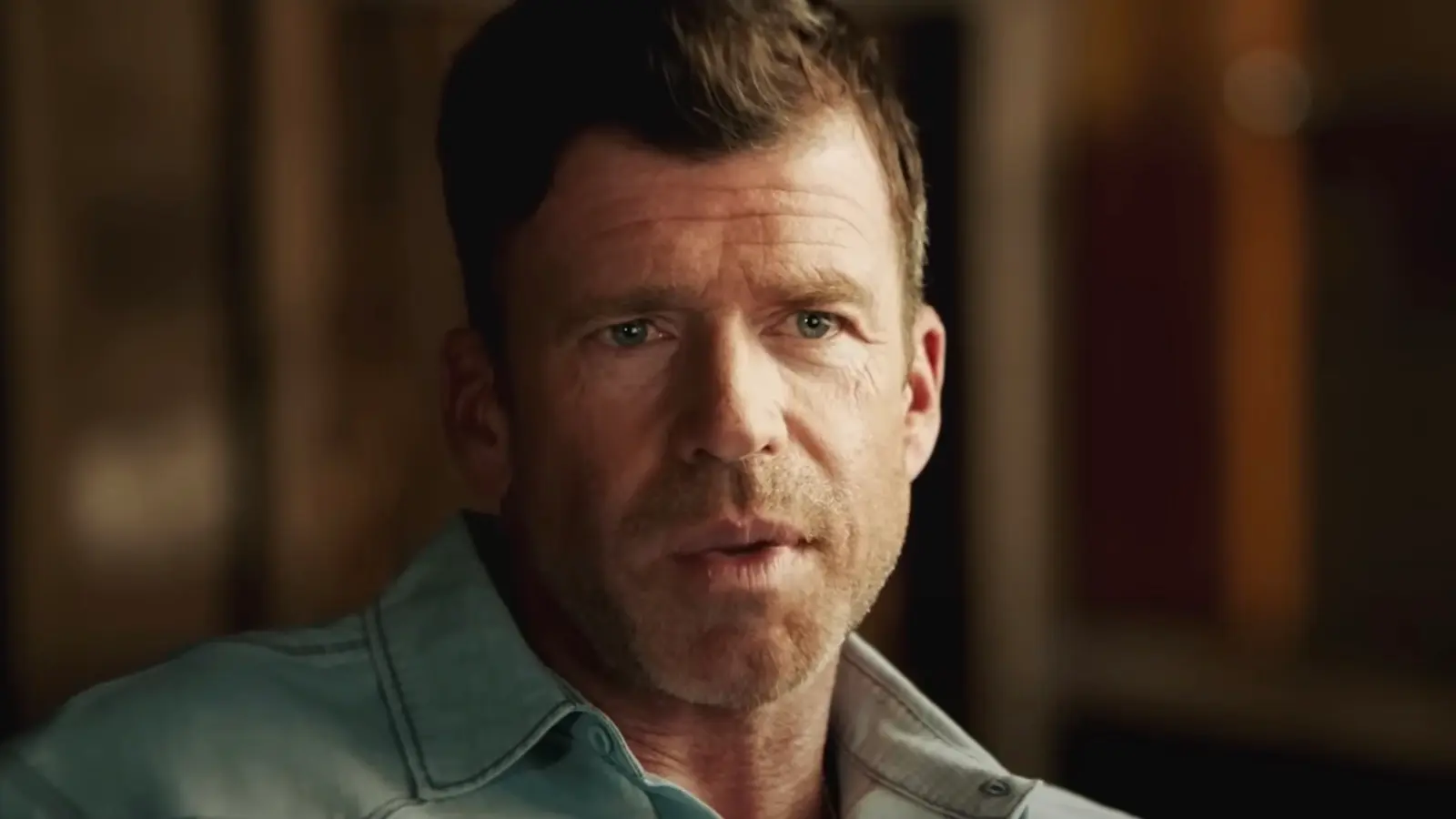 Taylor Sheridan in an promo for Yellowstone