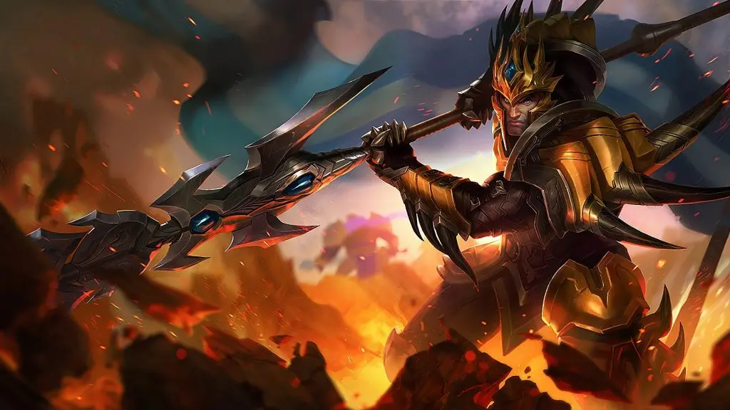 Jarvan IV Splash Art