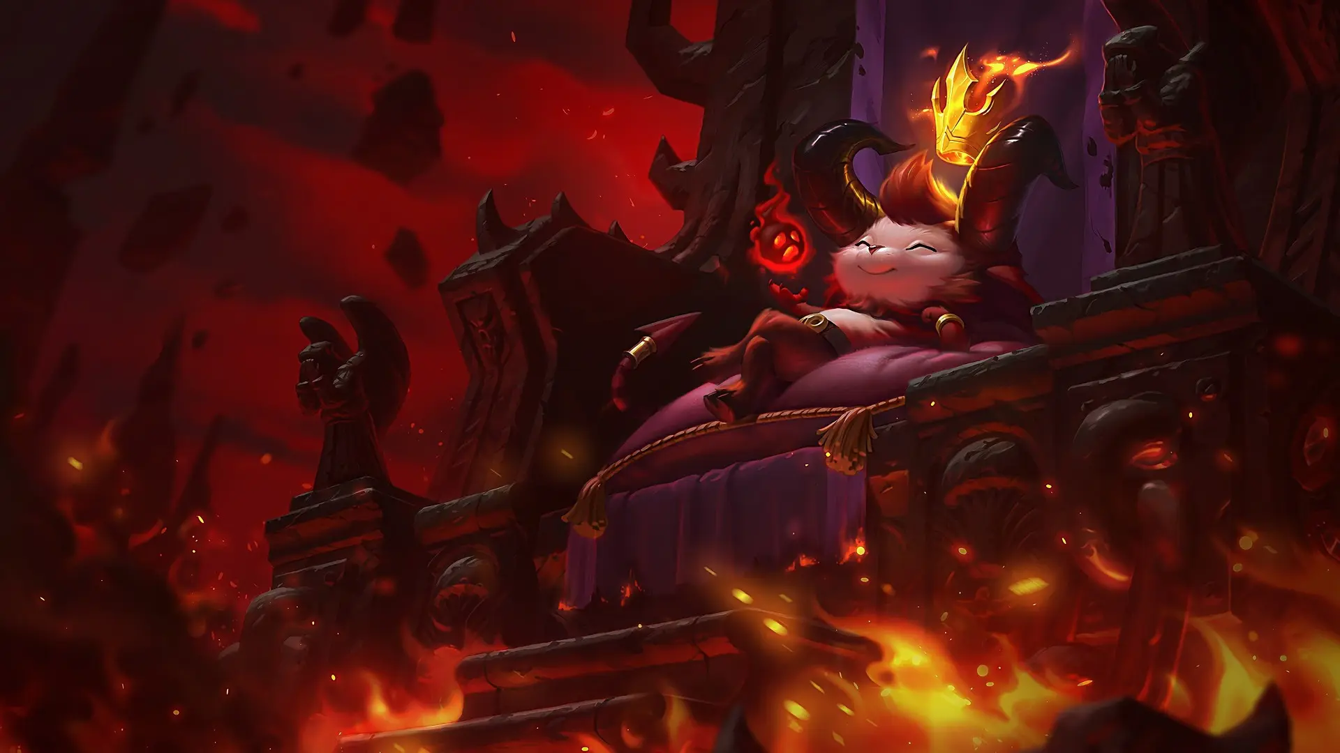 Little Devil Teemo Splash Art