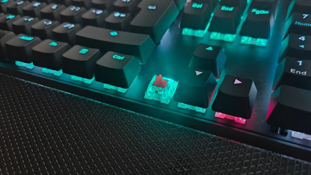 Corsair K70 Core keys