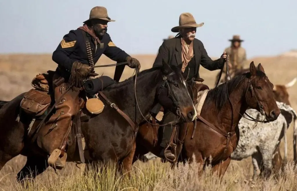 Horse riding in Lawmen: Bass Reeves