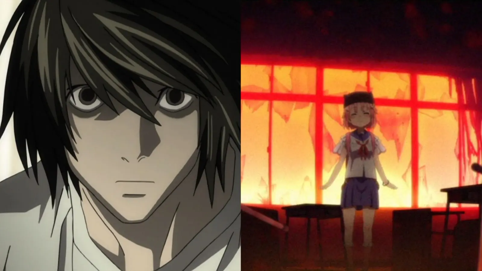 horror anime stills