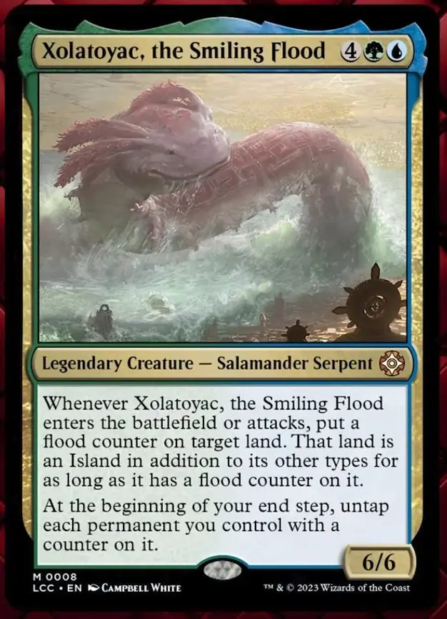 MTG Axolotl Xolatoyac Ixalan