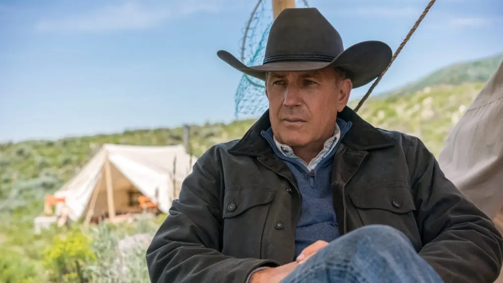 Yellowstone character John Dutton played by Kevin Costner