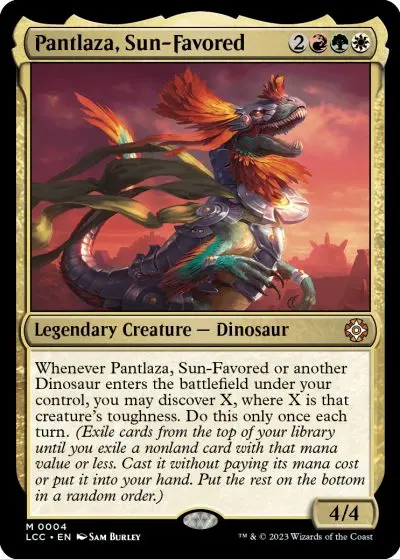 MTG Ixalan dinosaur Commander