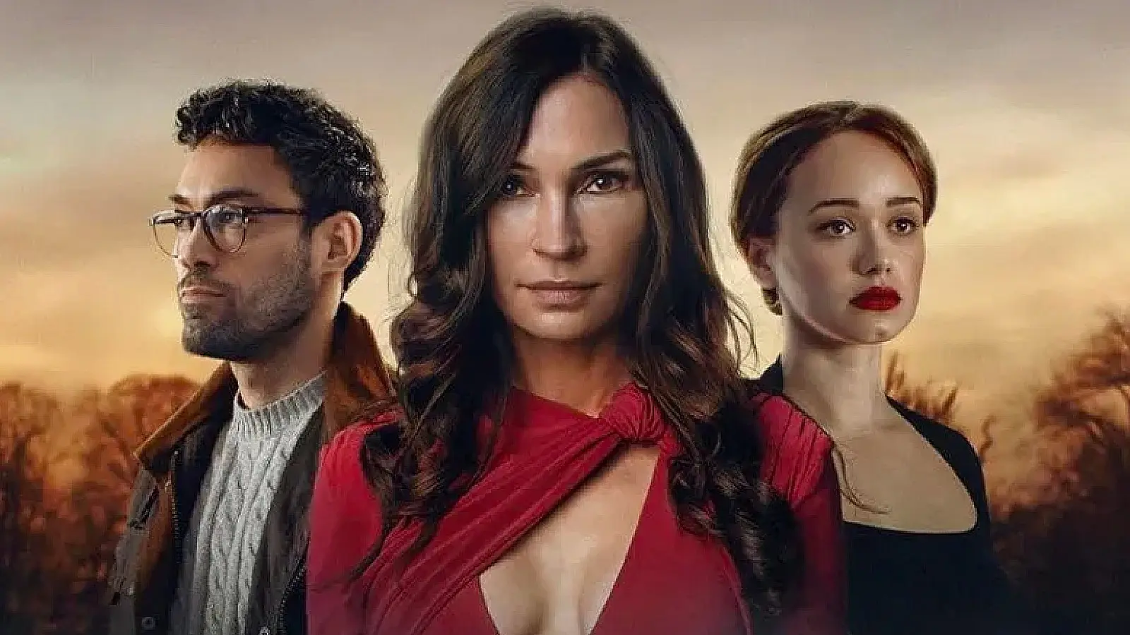 Famke Janssen and the cast of Locked In on Netflix