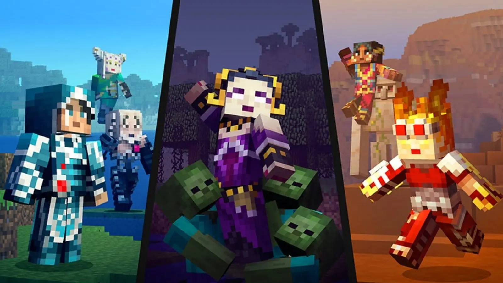 MTG Minecraft planeswalker characters