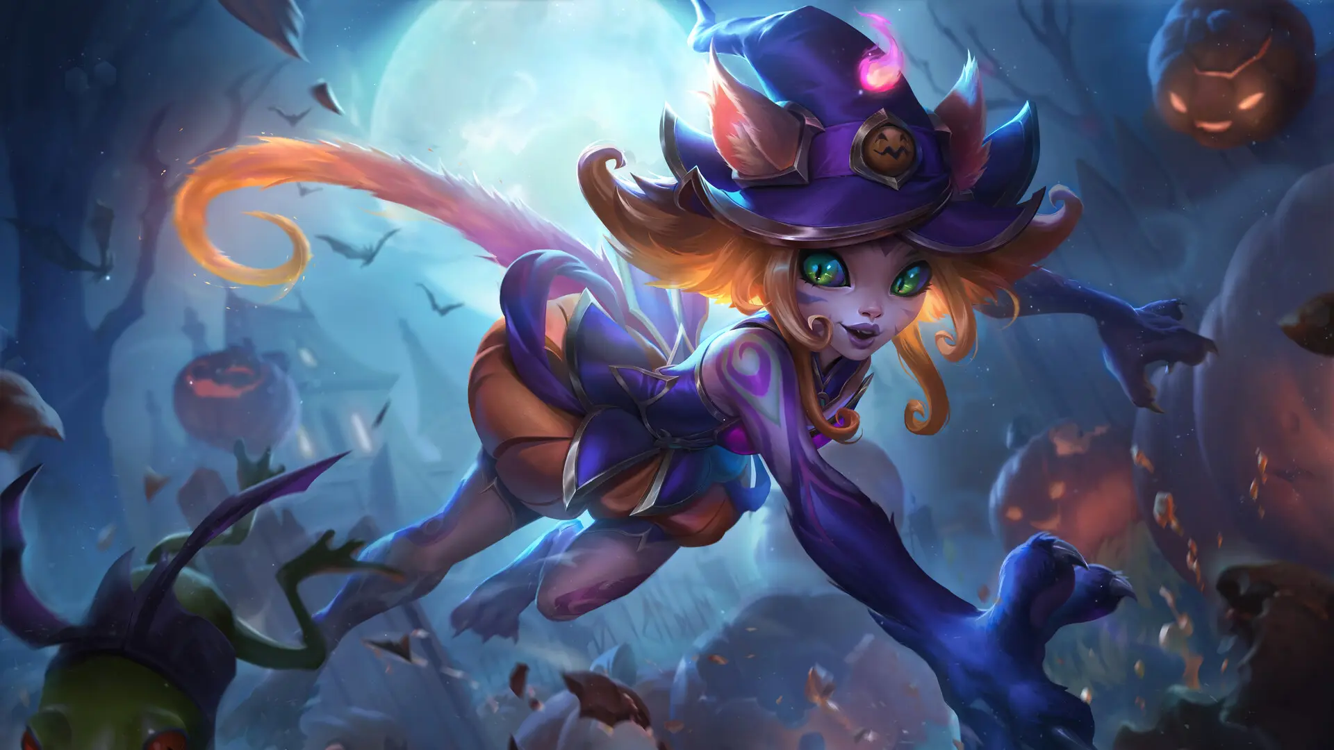 Bewitching Neeko Splash Art