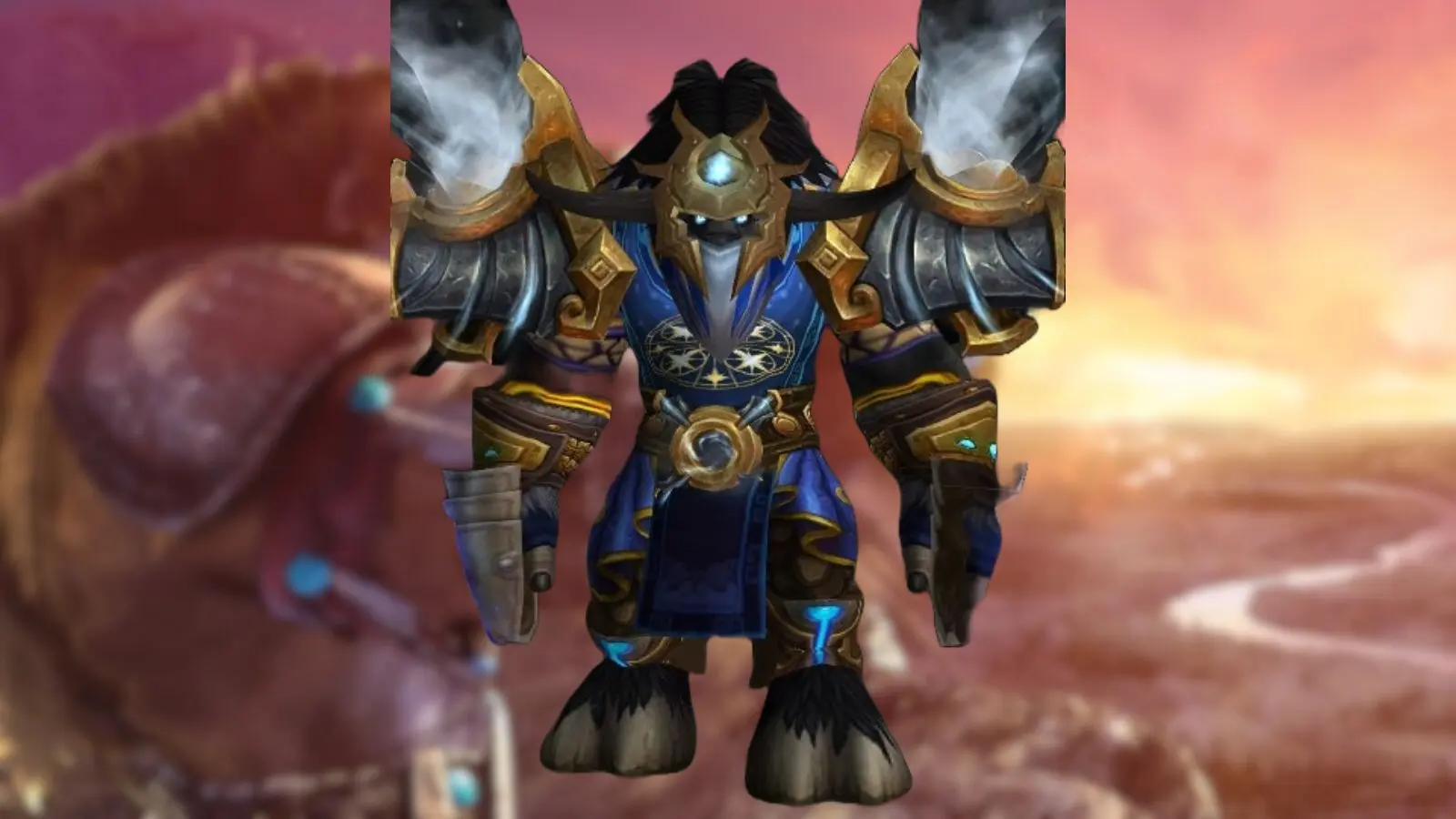 A Tauren Enhancement Shaman in WoW Season of Discovery