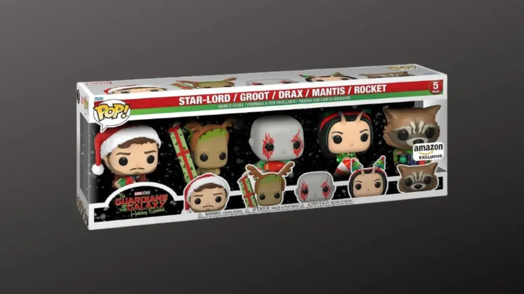 Funko Pop! Marvel Holiday: Guardians of The Galaxy 5 Pack