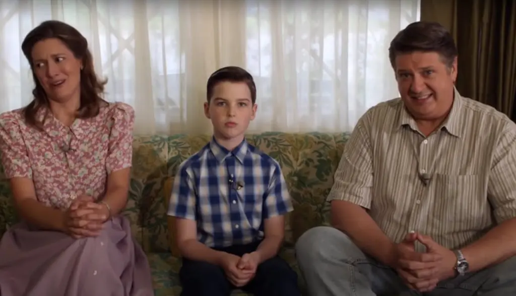 The cast of Young Sheldon