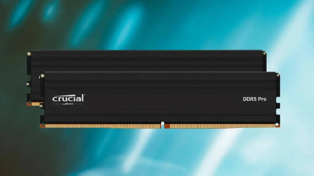 Crucial DDR5 ram insert