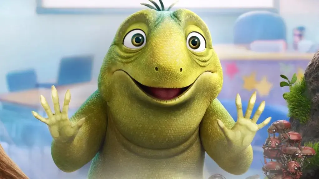 Adam Sandler as the animated lizard Leo