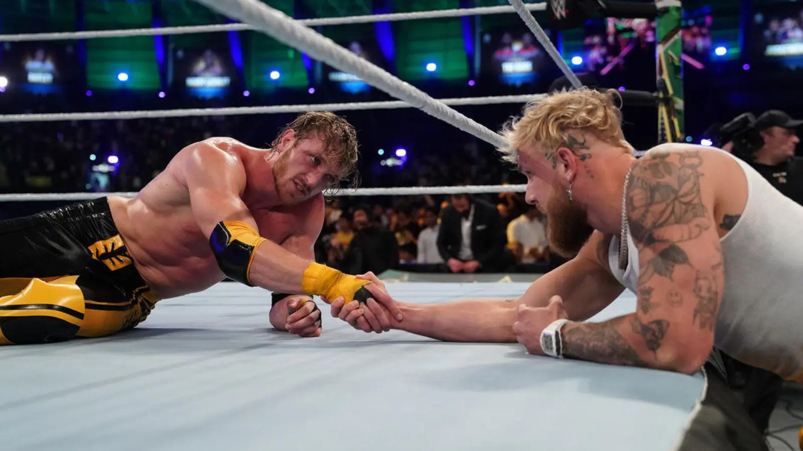 Jake Logan Paul WWE header