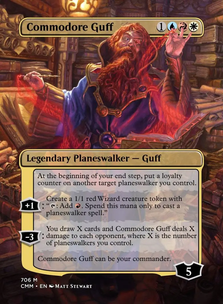 MTG Planeswalker Commander Guff