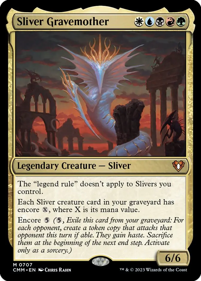 MTG Sliver Commander Gravemother