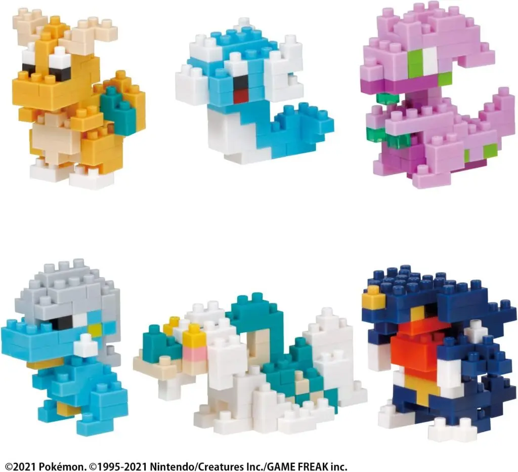 A Pokemon Nanoblock set of small Dragon Pokemon is a Black Friday Deal