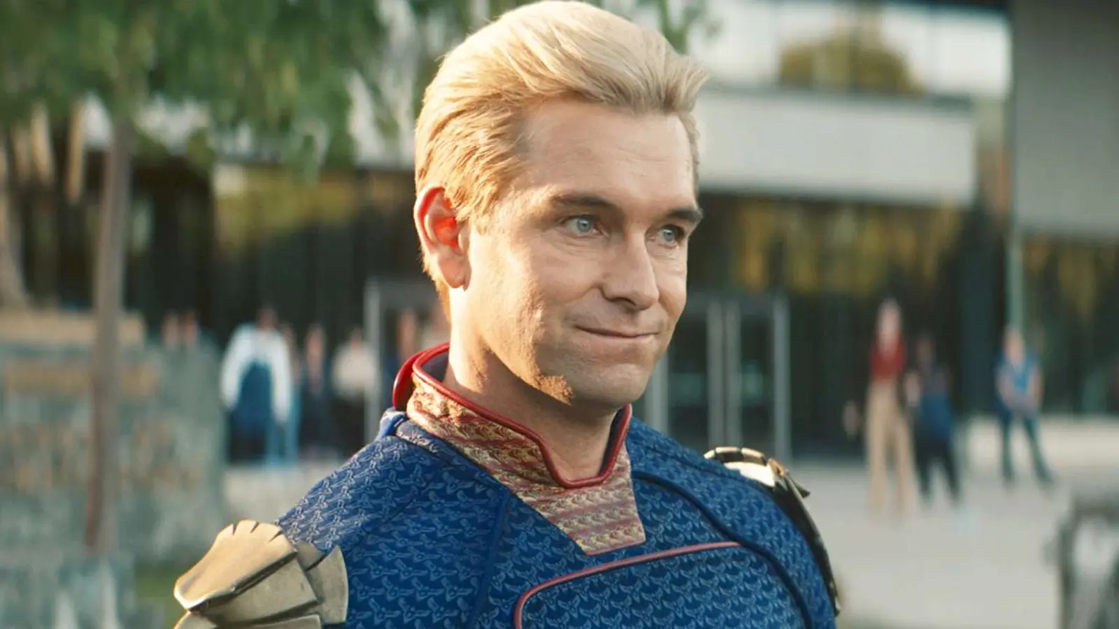 Antony Starr as Homelander in Gen V.