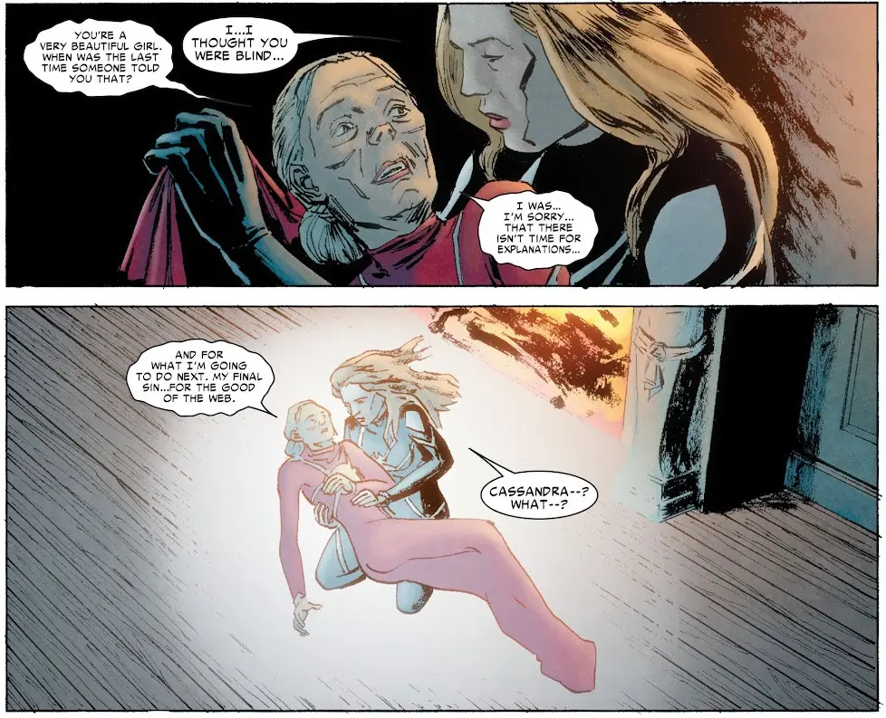 Madame Web's death