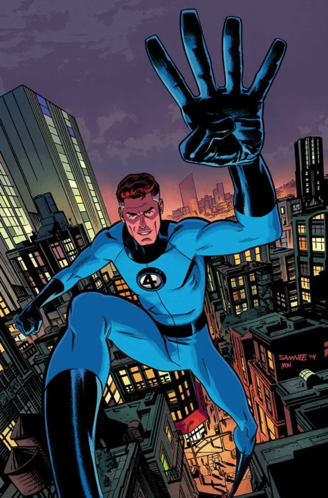 Mr Fantastic stretching