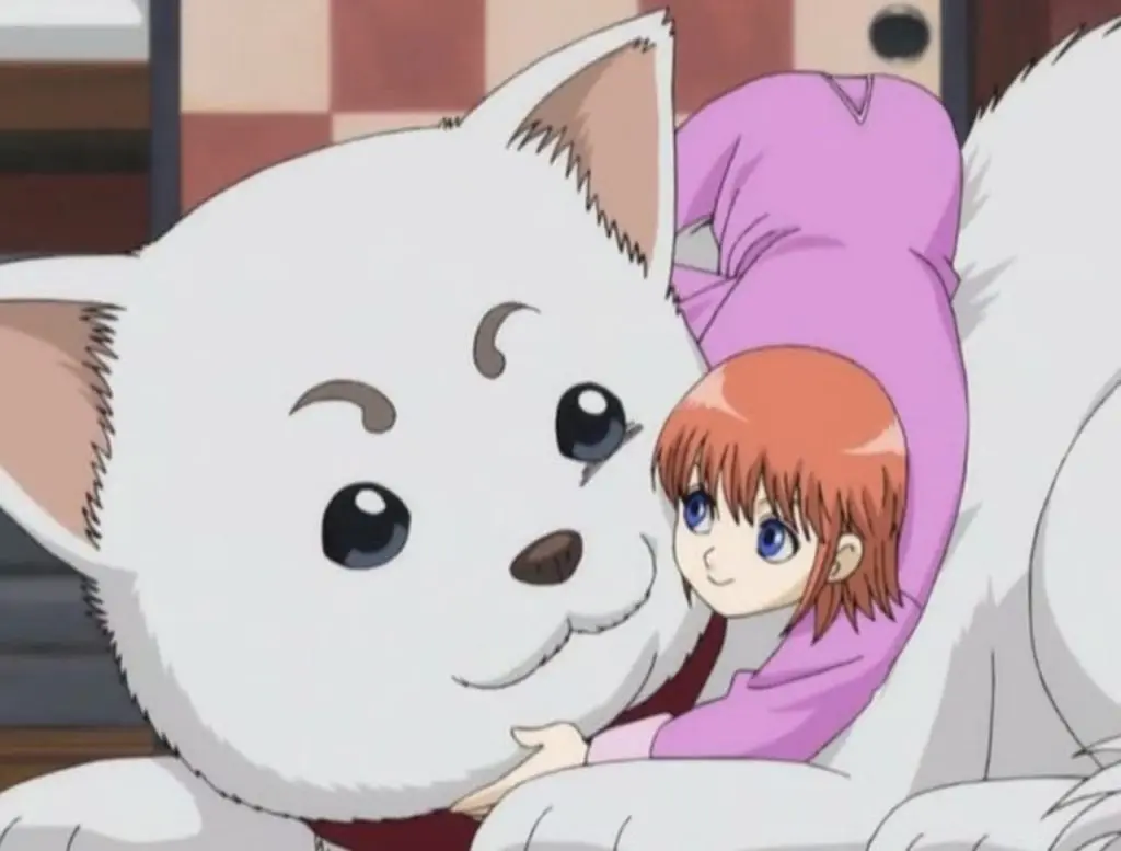 Sadaharu in Gintama