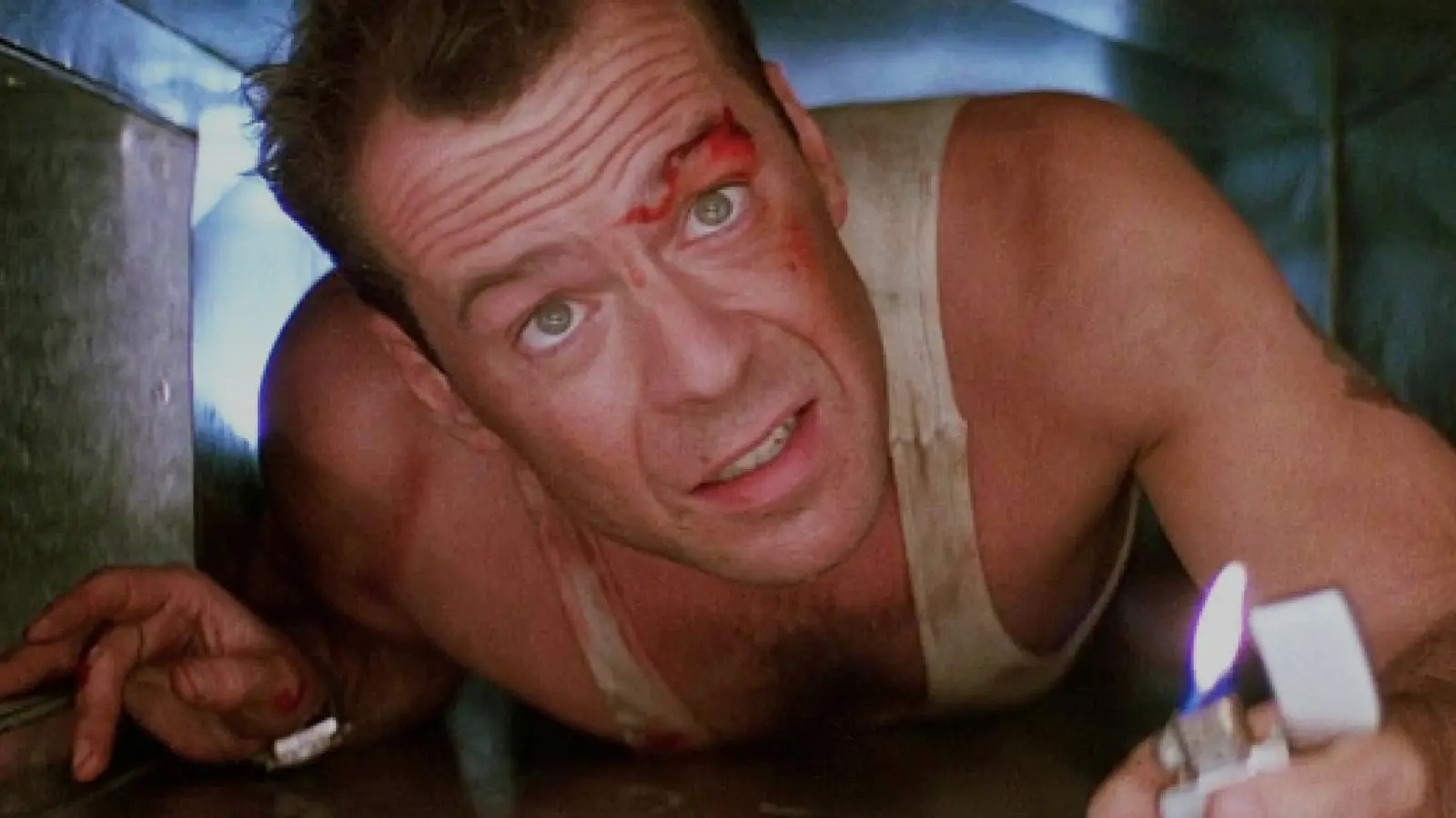 Bruce Willis in Die Hard