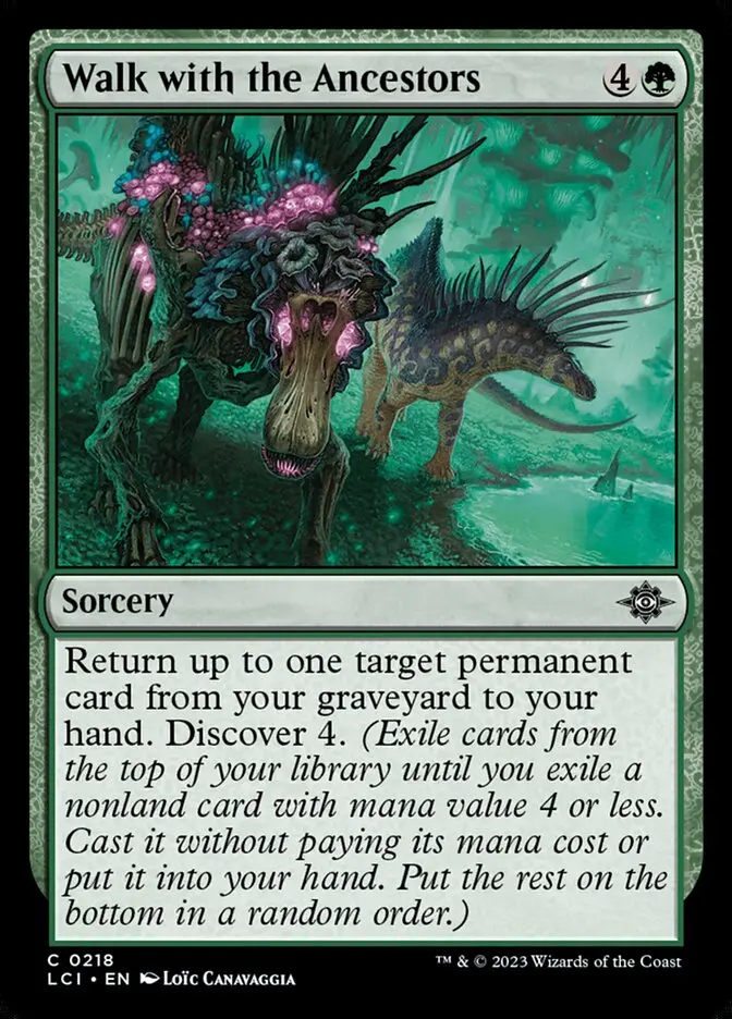 MTG Dinosaur Zombies