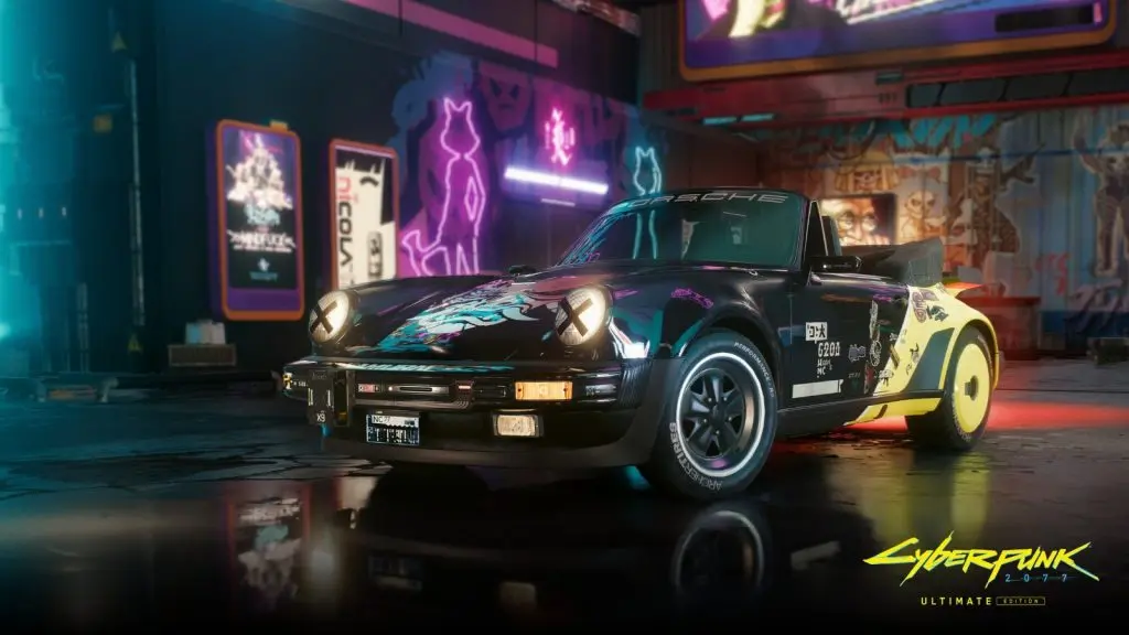 New Porsche Cabriolet Cyberpunk 2.1