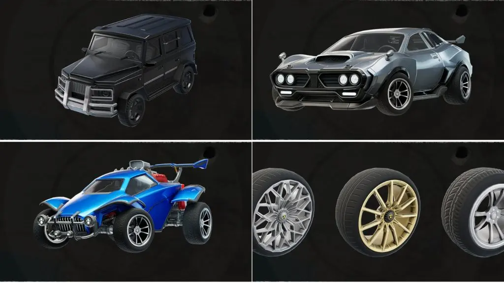 Fortnite Chapter 5 Season 1 cars