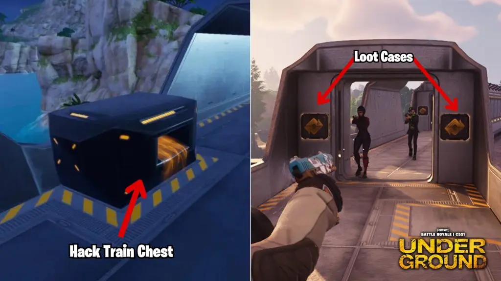 Heist Train in Fortnite