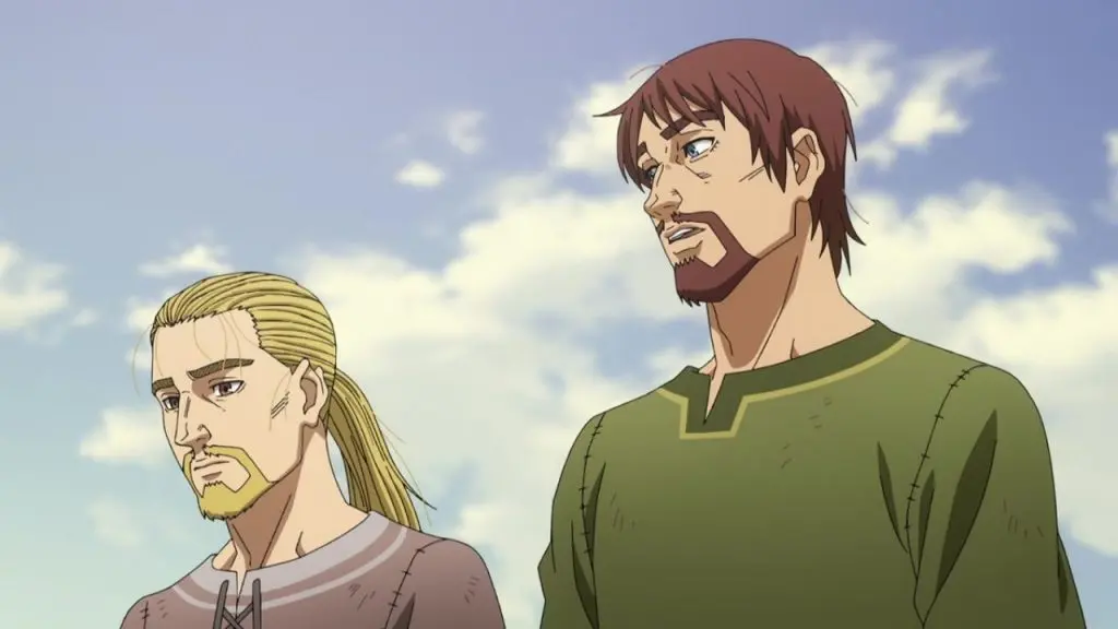 Thorfinn and Einar in Vinland Saga