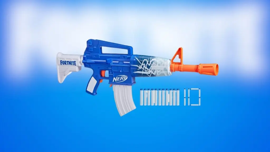 NERF Fortnite Blue Shock