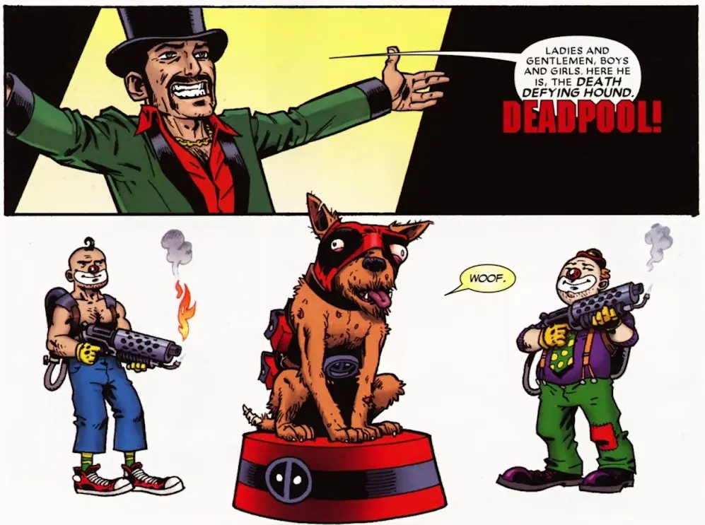 Dogpool's Marvel Comics debut