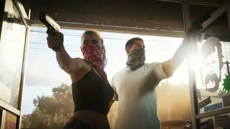 An image of the main protagonists in GTA 6.