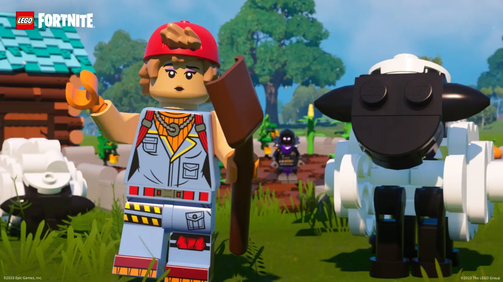 Lego Fortnite Sheep