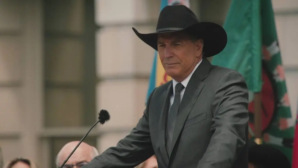 Kevin Costner as John Dutton in Yellowstone Season 5