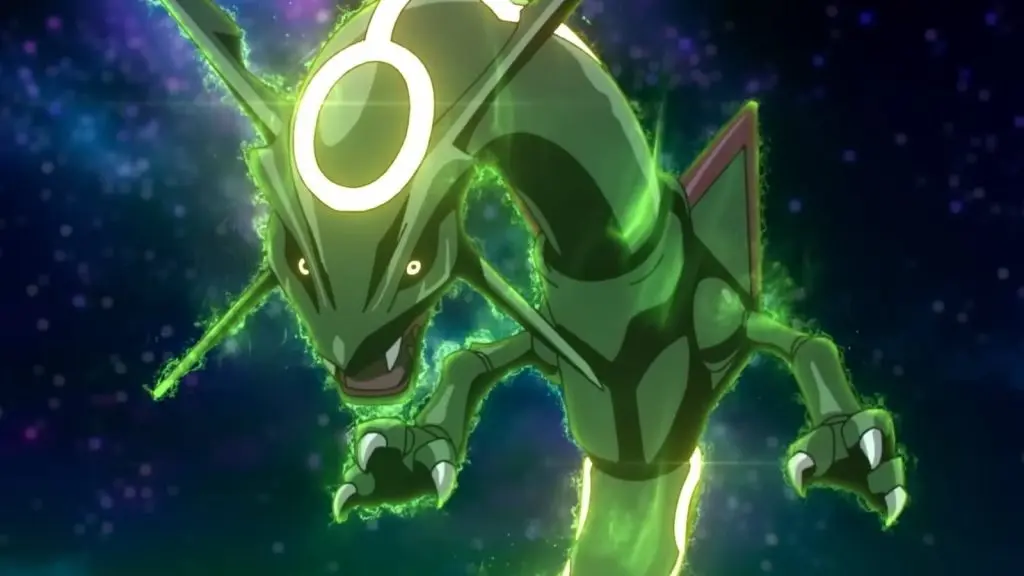 Rayquaza from Pokemon Evolutions short