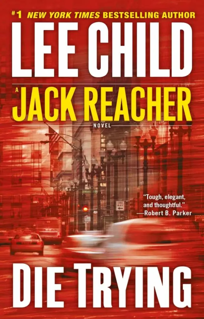 Jack Reacher Die Trying cover