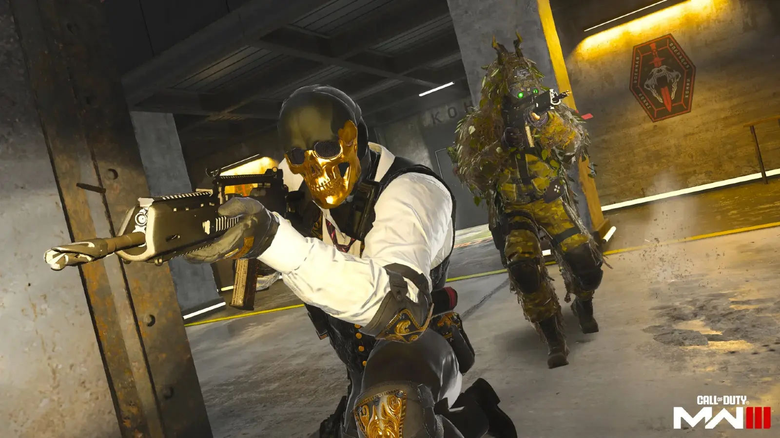 gold skin operators in Modern Warfare 3