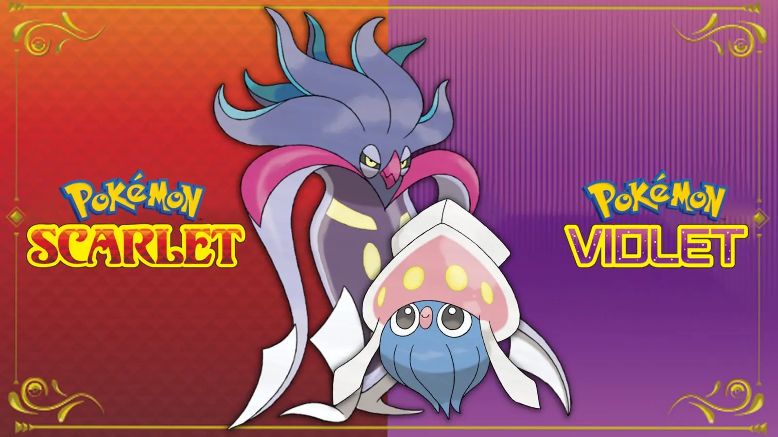 Pokemon Scarlet violet inkay malamar header