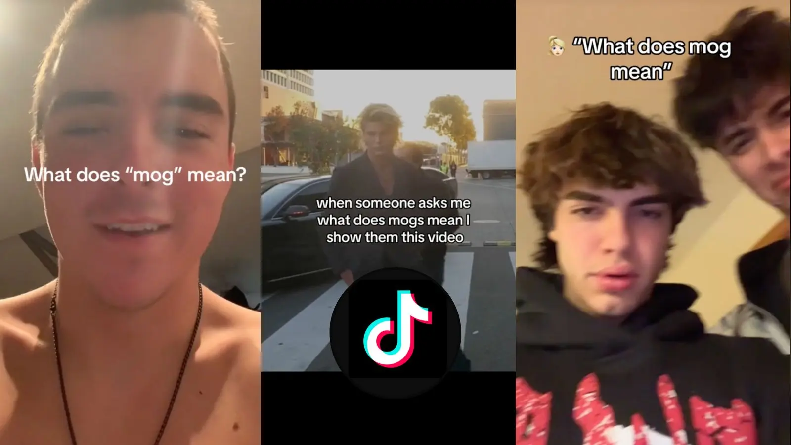 what is mog or mogging on TikTok?