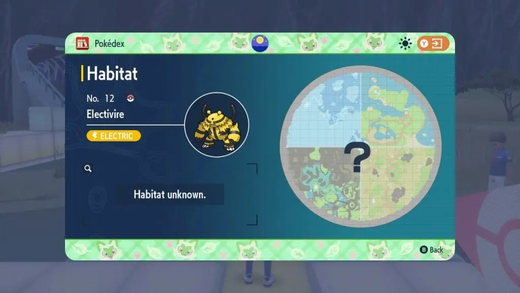 pokemon scarlet violet electivire location